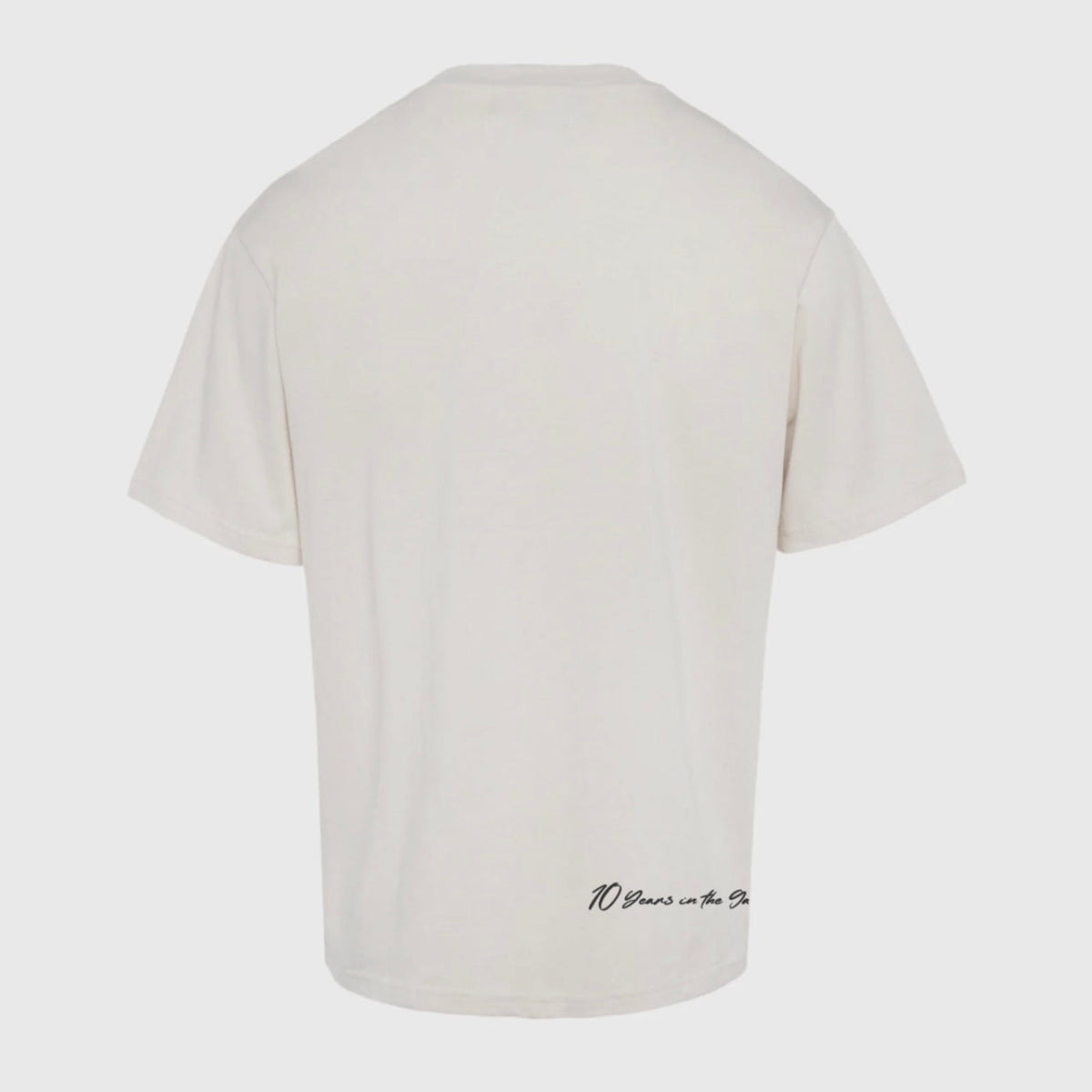 Homme Femme Heat Check T-Shirt in Creme und Gold