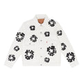 Denim Tears Typ 2 All-Over Wreath Jacke in Weiß
