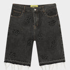 Godspeed “Infinity” Black Denim Shorts
