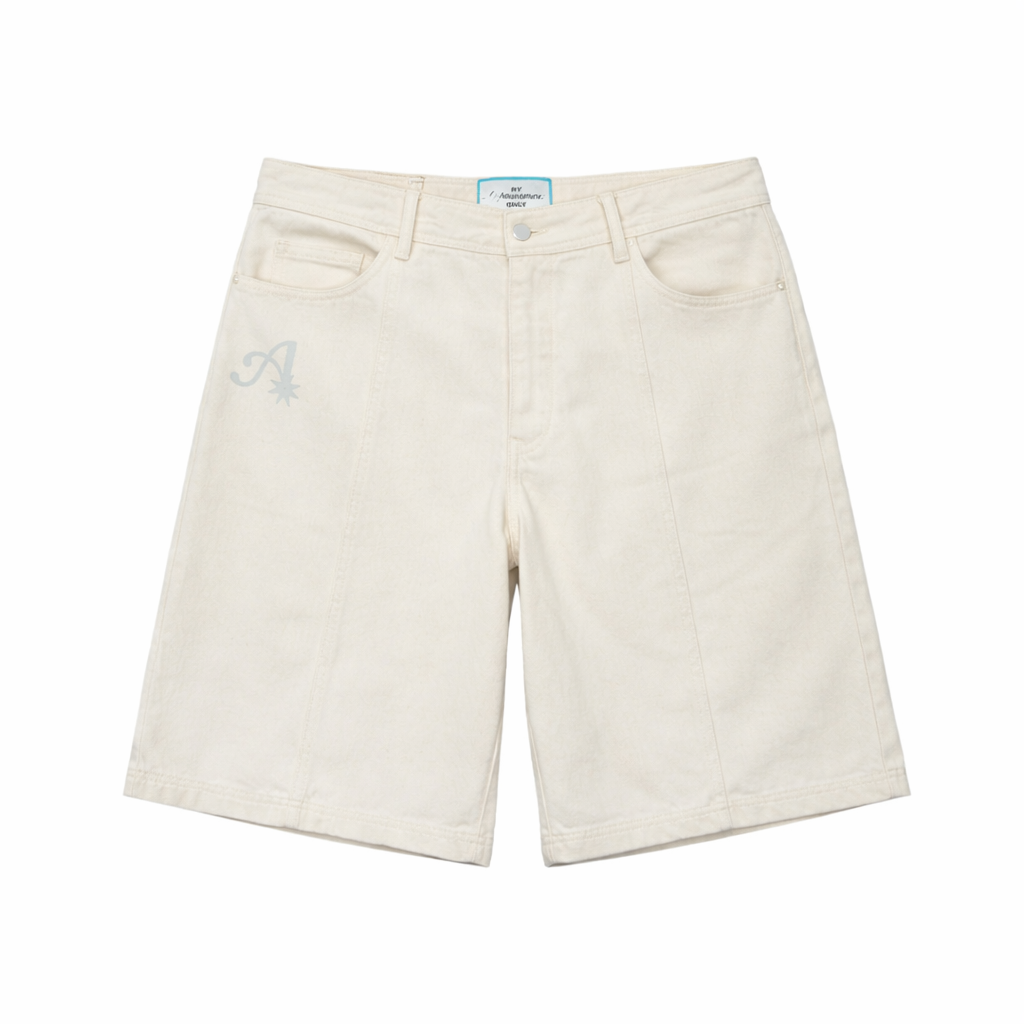 By Appt Only “Aura” Cream Shorts