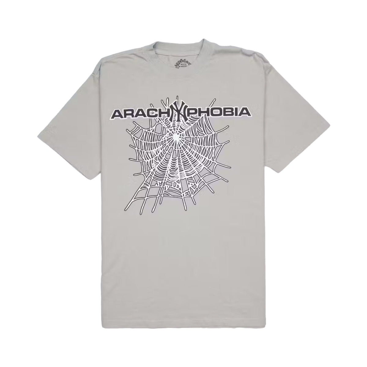 Spider Arach NY Phobie Graues T-Shirt