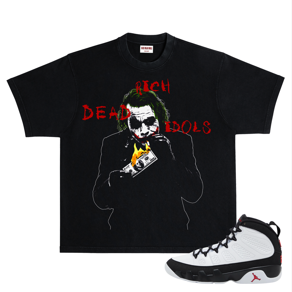 Rich Idols “The Joker” Black Tee