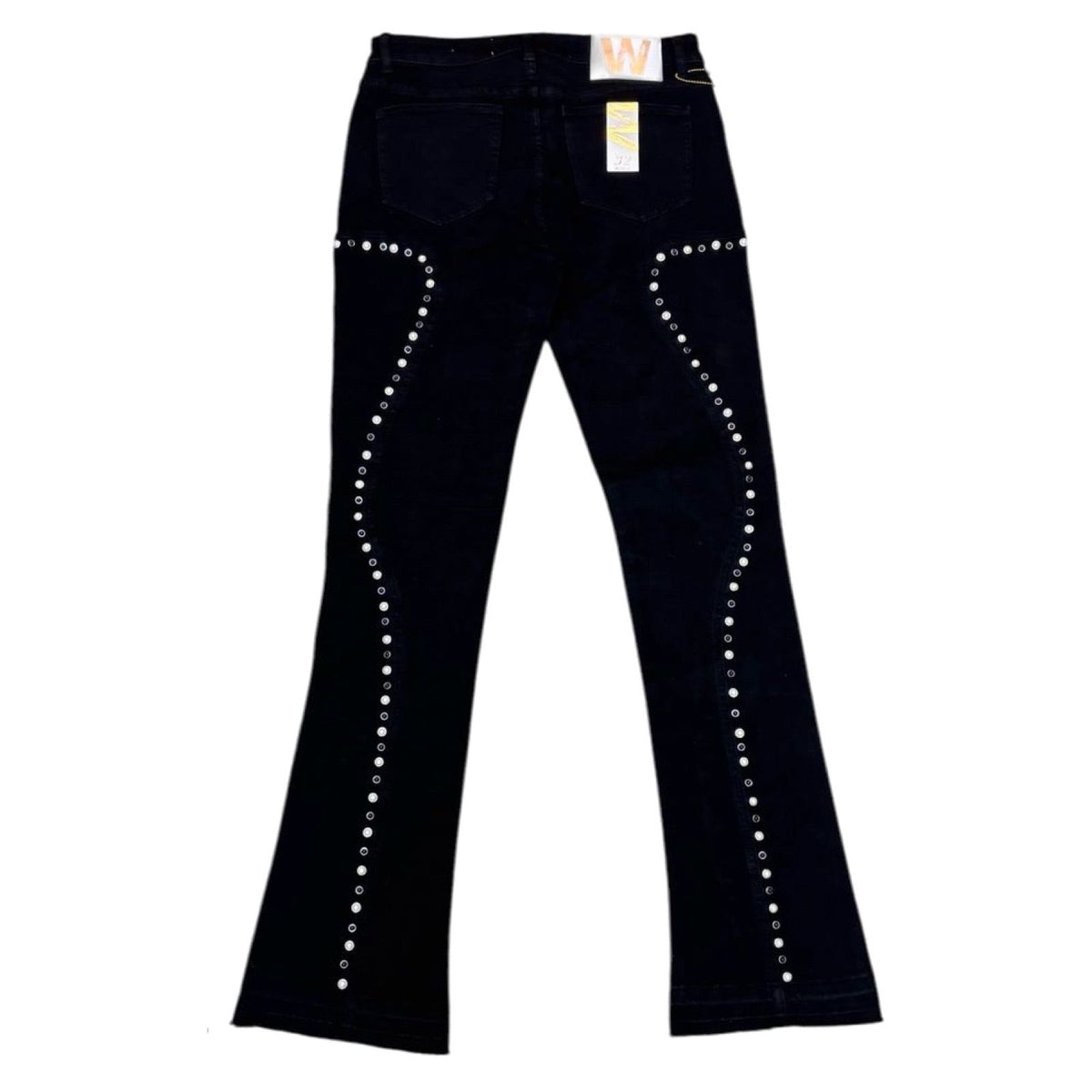 W By Waimea “Embellished” Black Jeans