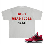 Rich Idols “Fast Money 500” Grey Tee