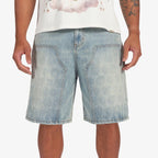 Sugarhill “Carloman” Embossed Stone Shorts