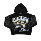 Mixed Emotion “Fallen Angels” Rhinestone Hoodie