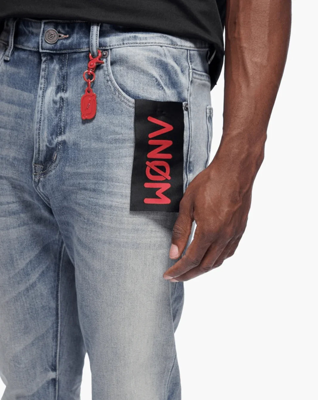 Anom “360 Skinny” Blue Wash Jeans