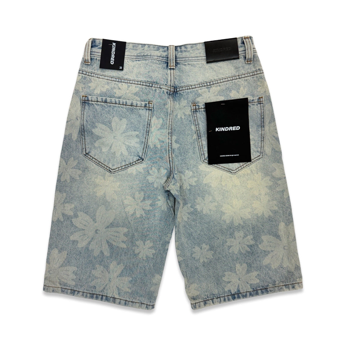 Kindred “Floral” Vintage Wash Jorts