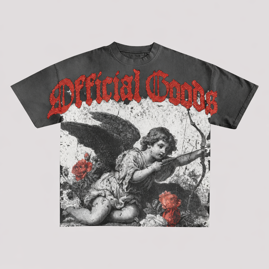 Official Goods “Broken Views” Black Tee