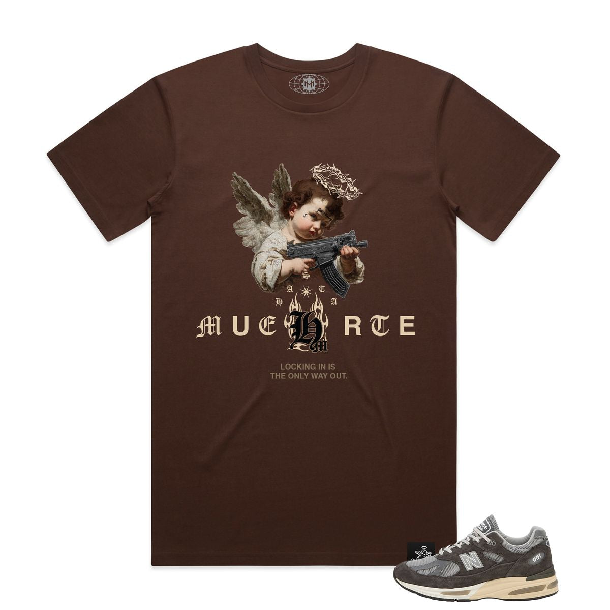 Hasta Muerte “Heaven’s” Chestnut Tee