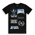 Hasta Muerte “Heavenly Gains” Rhinestone Black Tee
