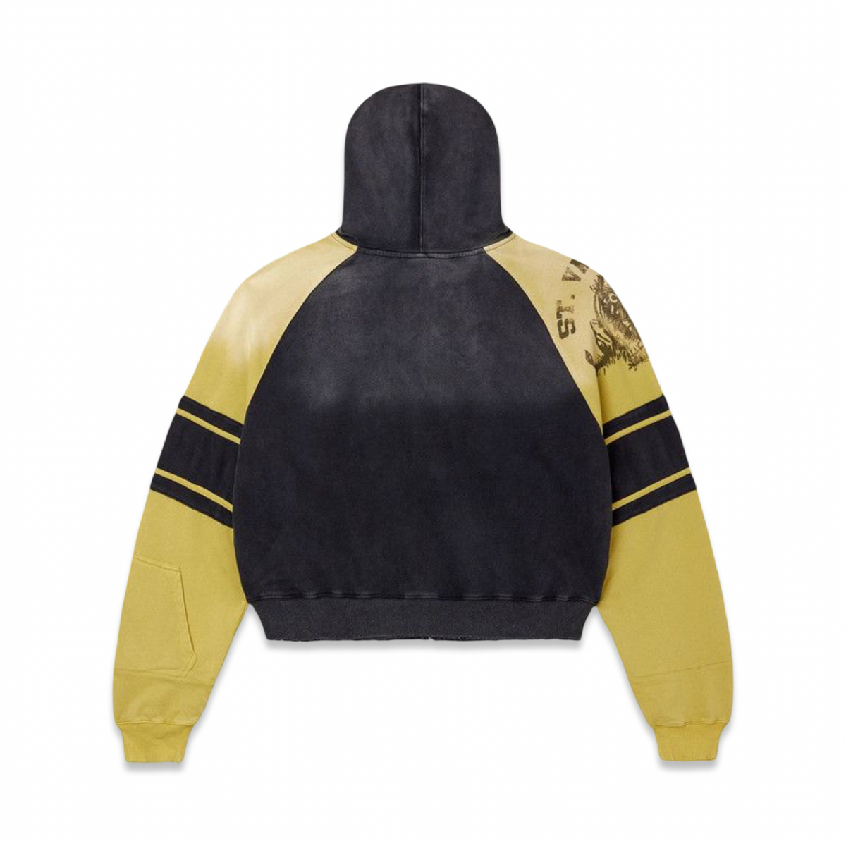 Vale Forever “Lethal” Zip Up Black/Yellow Hoodie