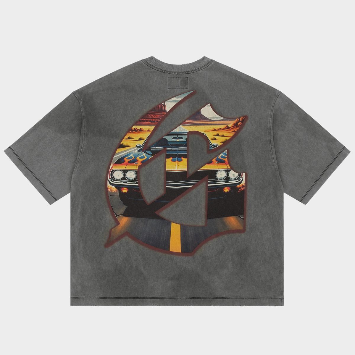 Godspeed “On The Run II” Grey Tee