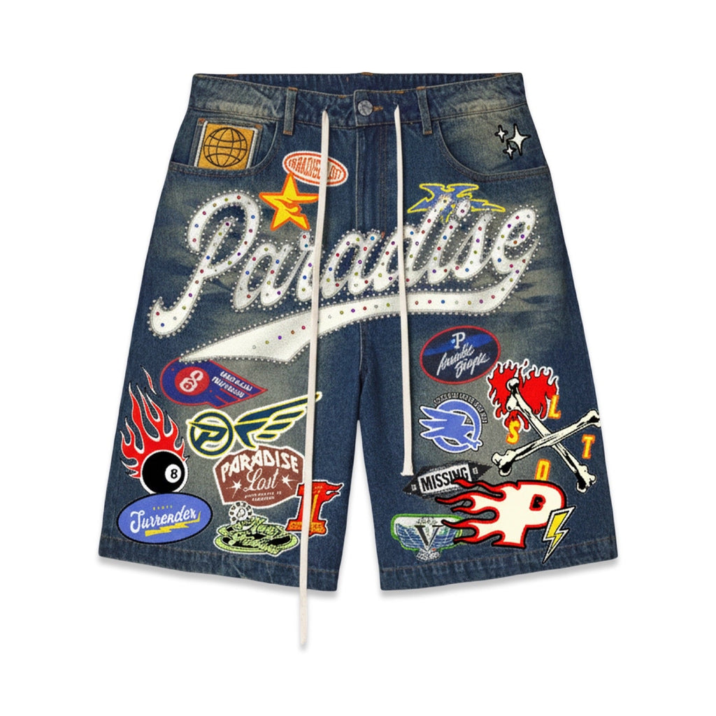 Paradise Lost “Patchwork” Logo Shorts