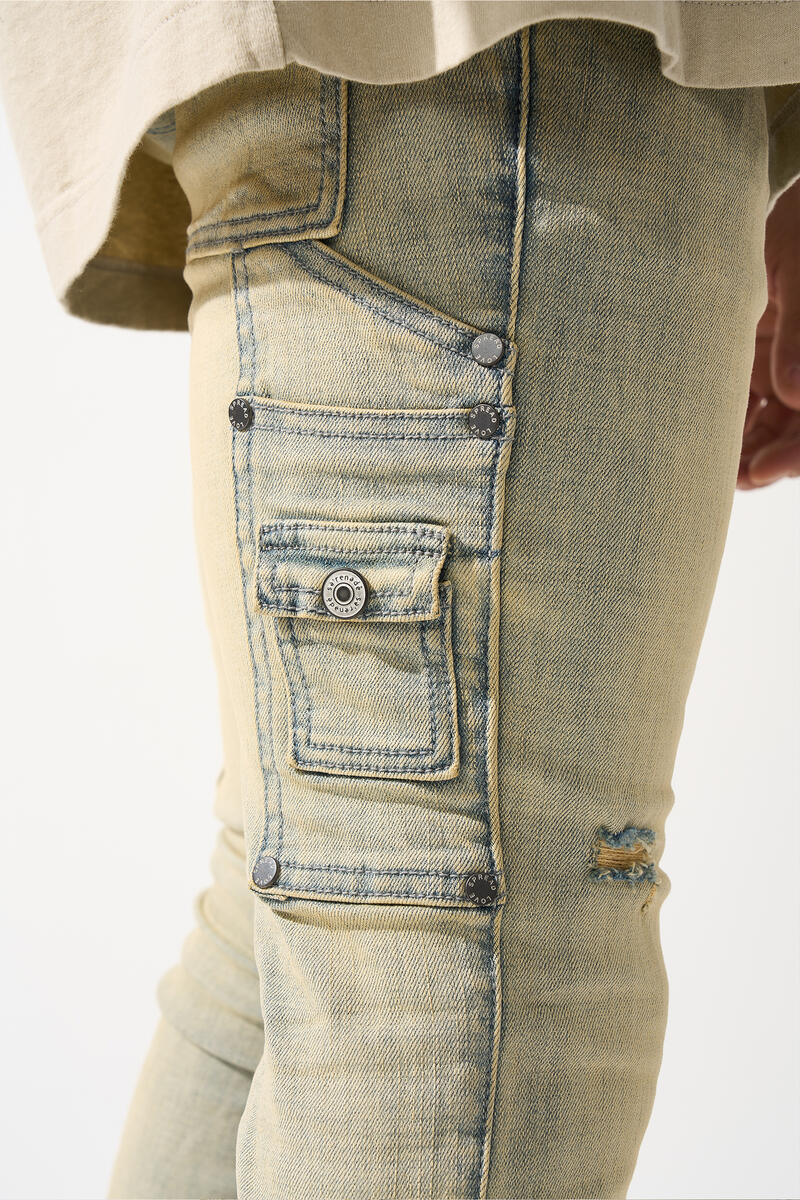 Serenede “Cedar” Earth Stacked Jeans