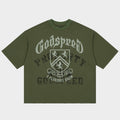 Godspeed “Collegiate” Olive Tee
