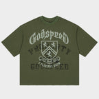 Godspeed “Collegiate” Olive Tee