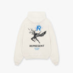 Represent Icarus Kapuzenpullover in Weiß