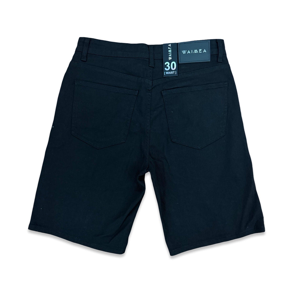 W By Waimea Black Denim Shorts