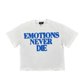 Mixed Emotion “End” Blue Tee