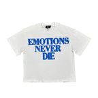 Mixed Emotion “End” Blue Tee