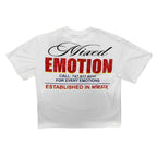 Mixed Emotion “Lottery” White Tee