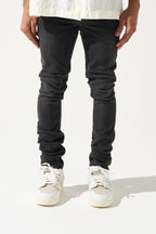 Serenede “Ghost” Fade Black Jeans
