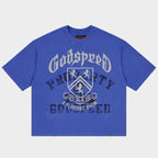Godspeed “Collegiate” Royal Wash Tee