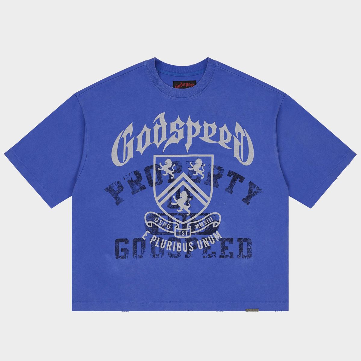 Godspeed “Collegiate” Royal Wash Tee