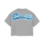 Shattered Hearts “On Fire” Grey Tee