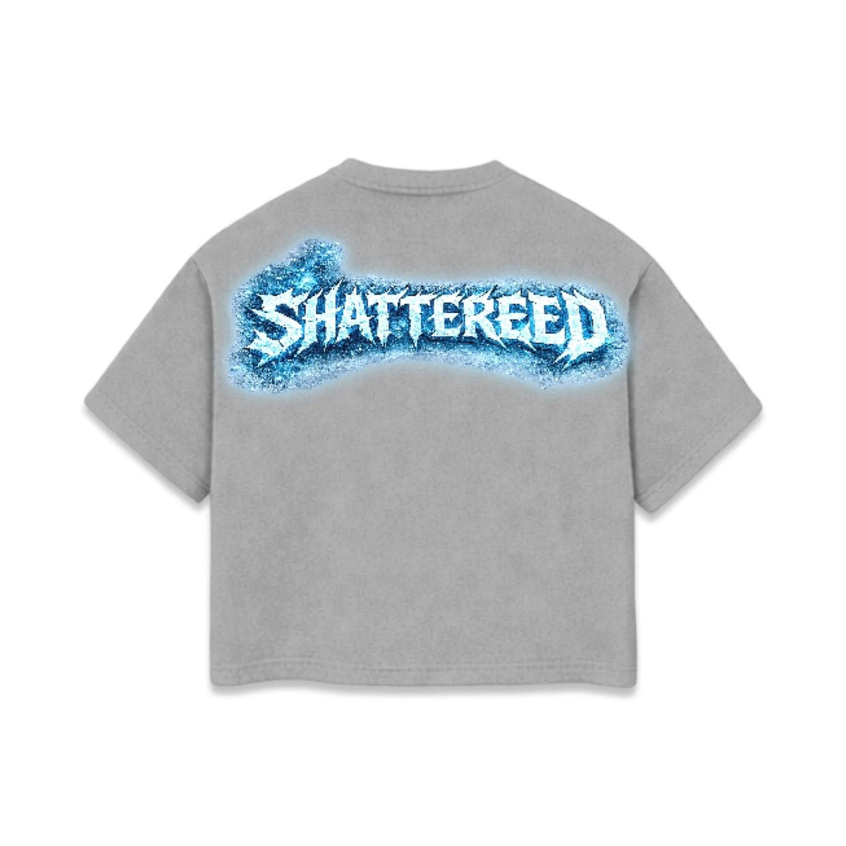 Shattered Hearts “On Fire” Grey Tee