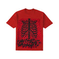 G West “Skeleton Body” Stones Red Tee