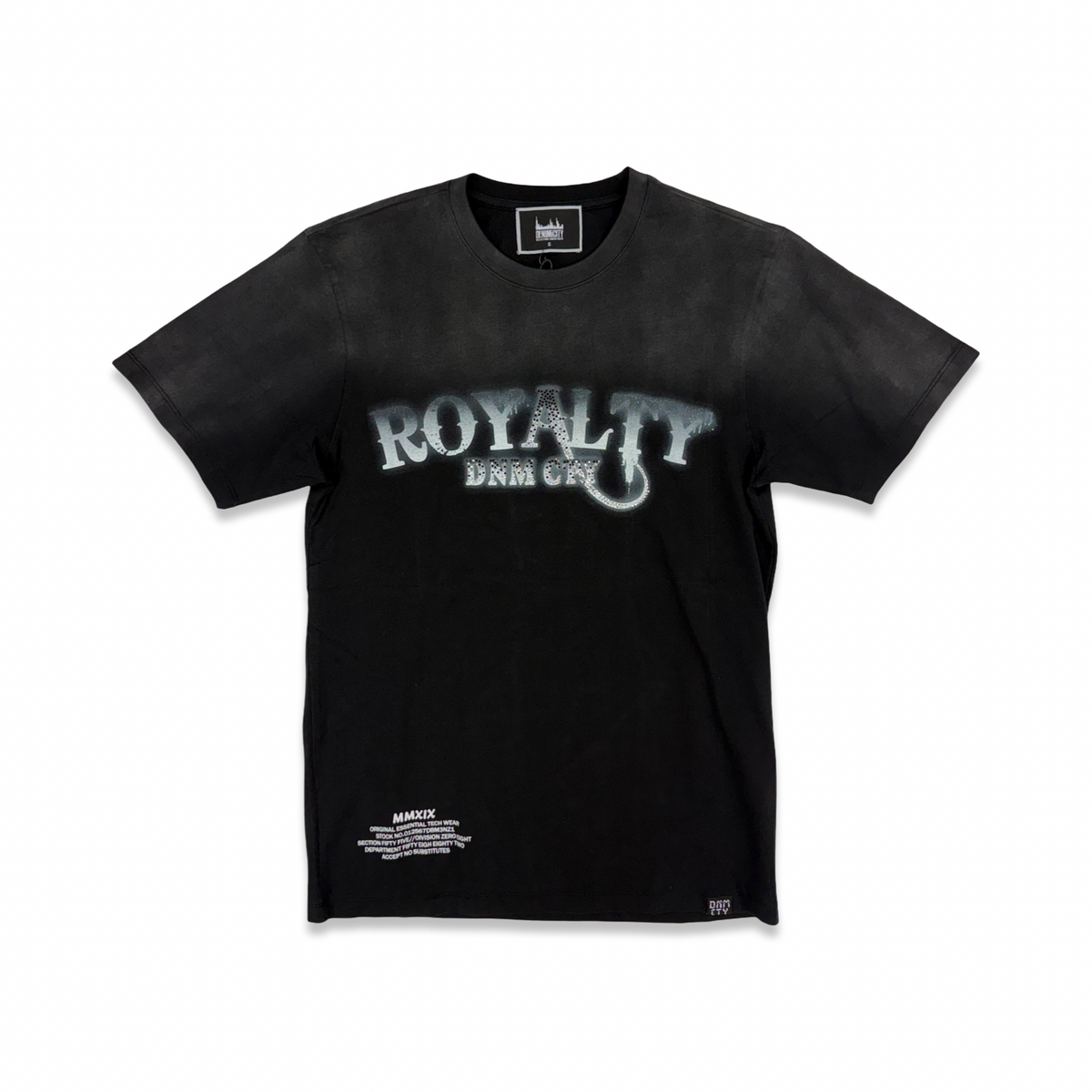 DenimiCity “Royalty” Black Tee