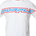 Purple Brand “Turbo” White S/S Tee