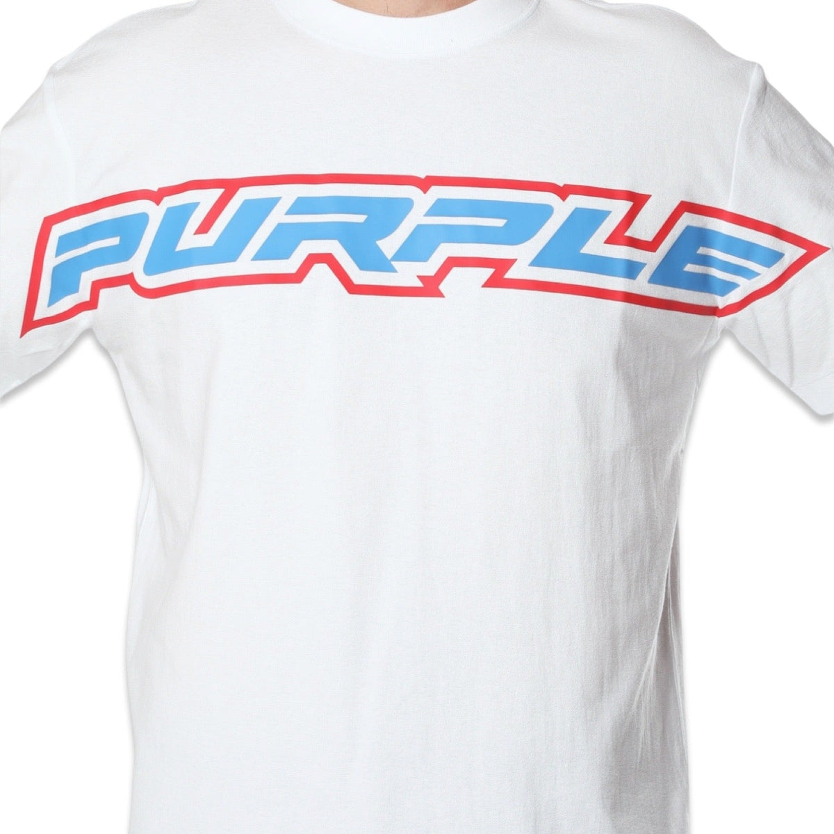 Purple Brand “Turbo” White S/S Tee