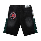 Campus “Valor” Black Denim Jorts