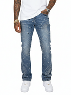 Vicious “Waves” Pearl Flare Jeans