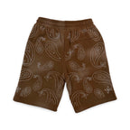 Retrovert Rhinestone Paisley Shorts