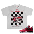 Rich Idols “Fast Money 500” Grey Tee