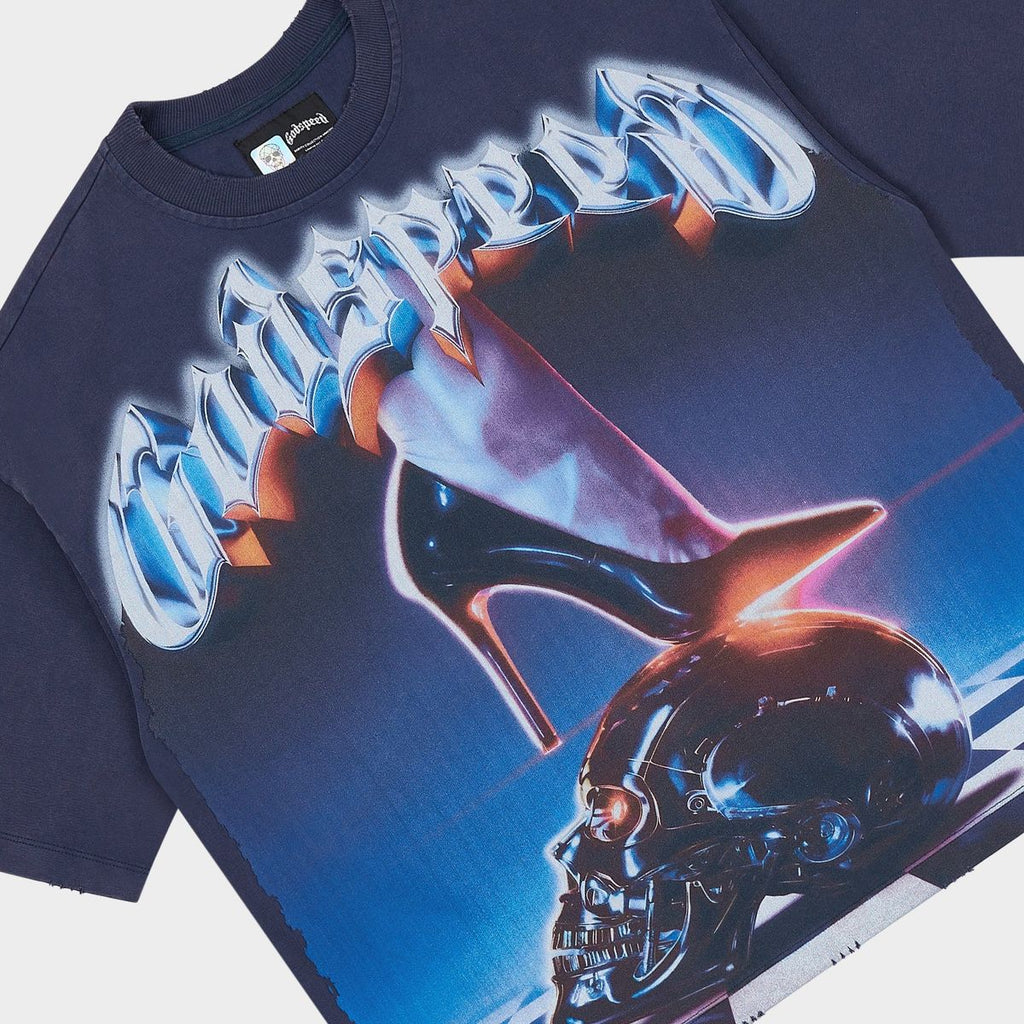 Godspeed “Queen’s Gambit” Navy Tee