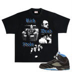 Rich Idols “The Code” Black/Blue Tee