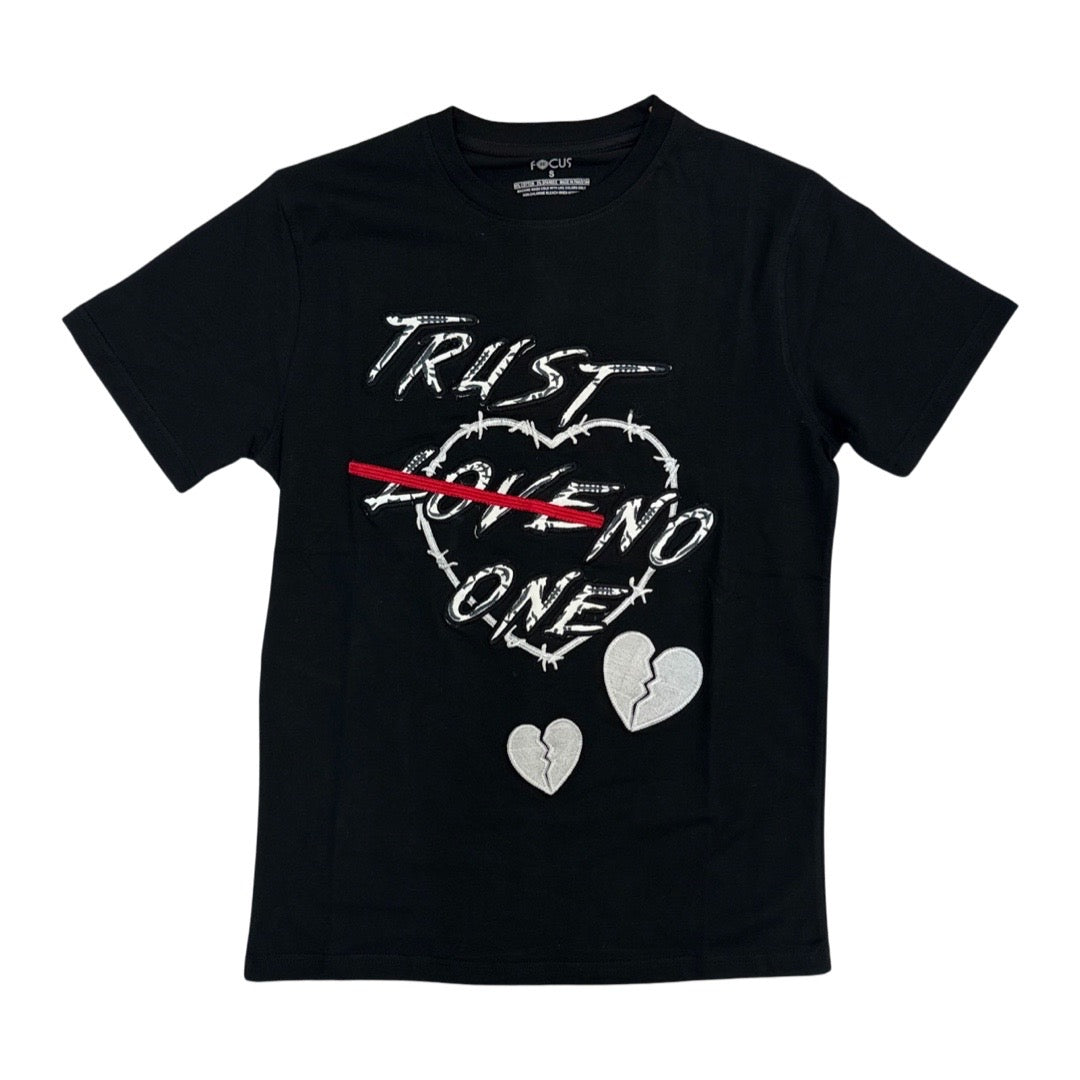 Focus Grey Heart Breaker Tee