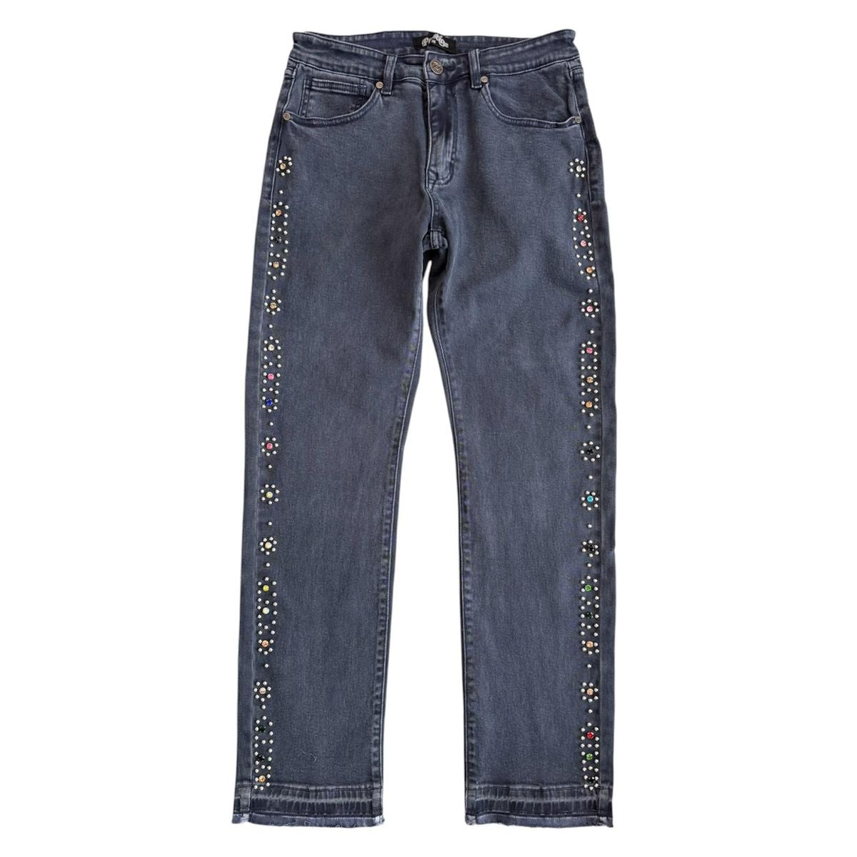 Prestige “Eden” Blue Embellished Jeans