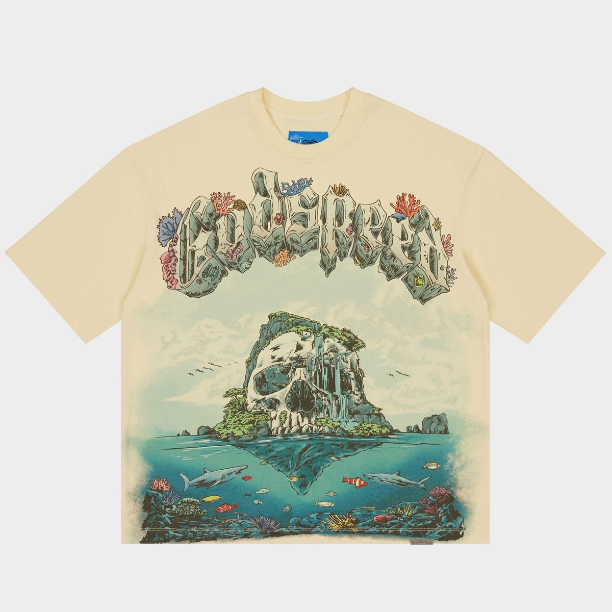 Godspeed “Island II” Bone Tee