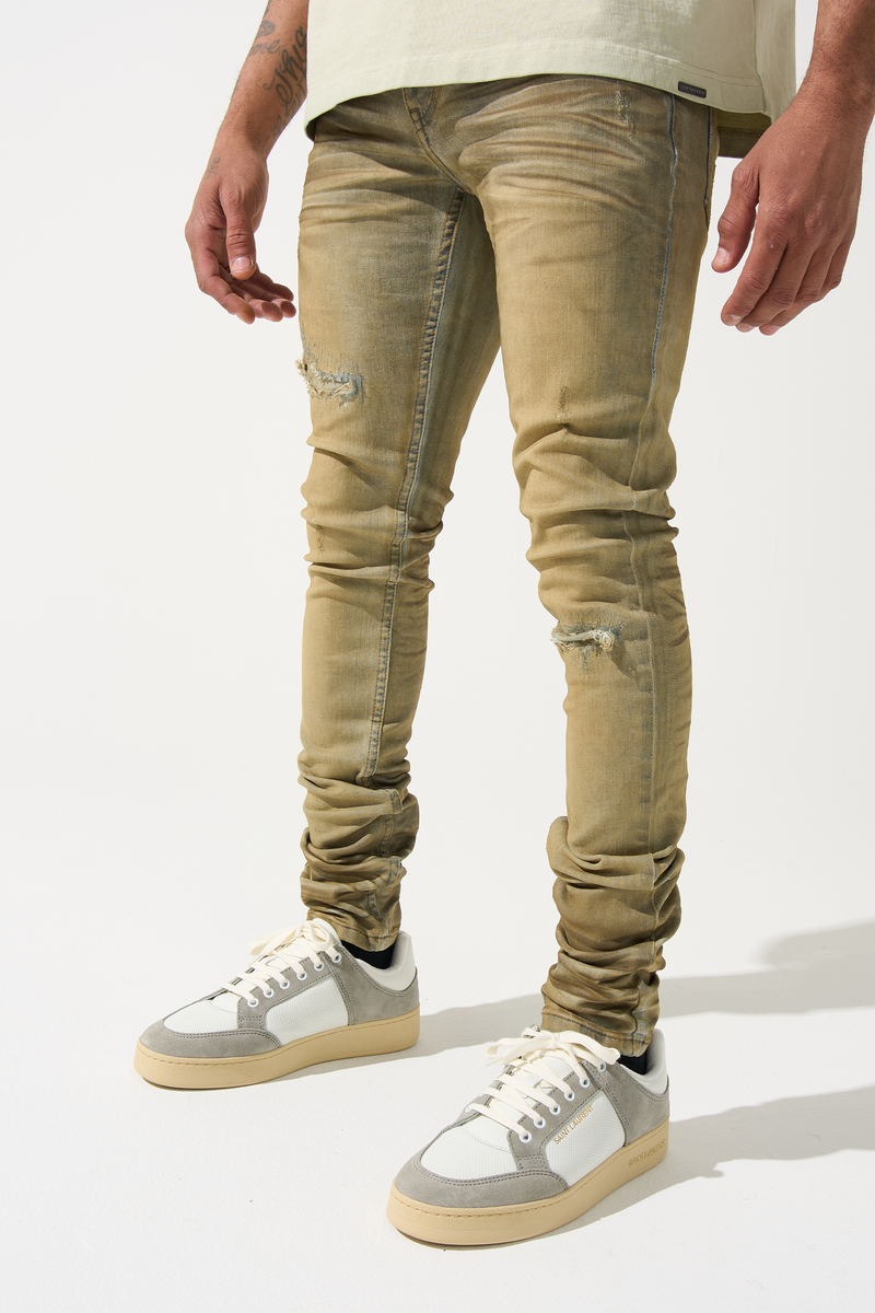 Serenede “Mocha” Earth Wash Jeans