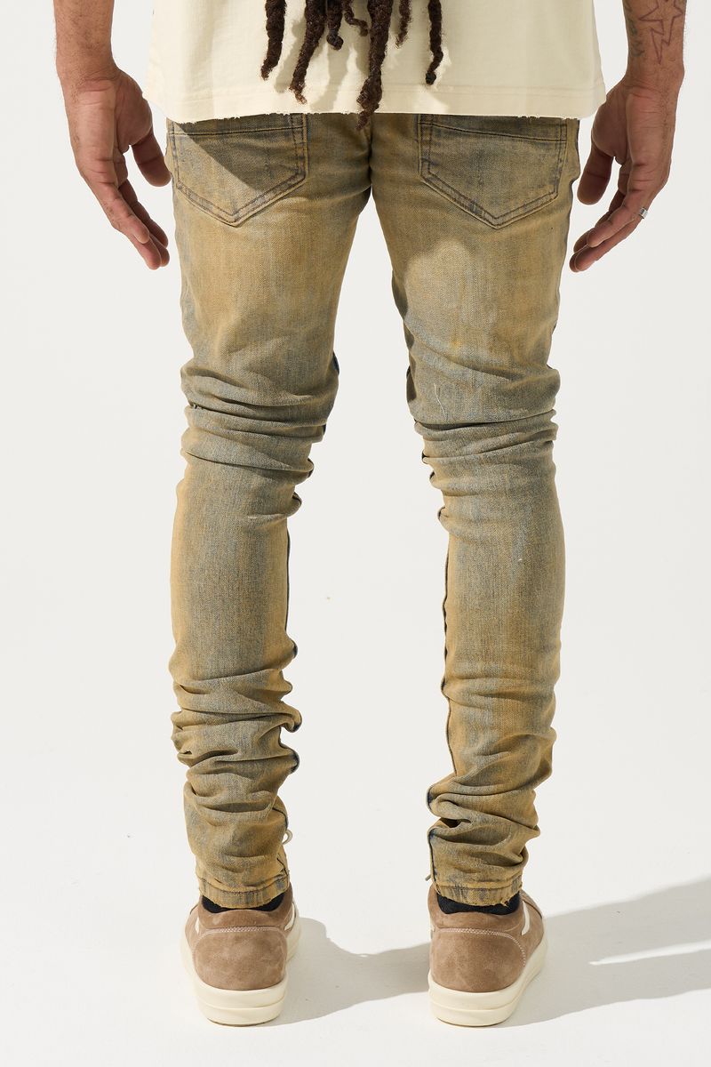 Serenede “Networth” Gold Wash Jeans