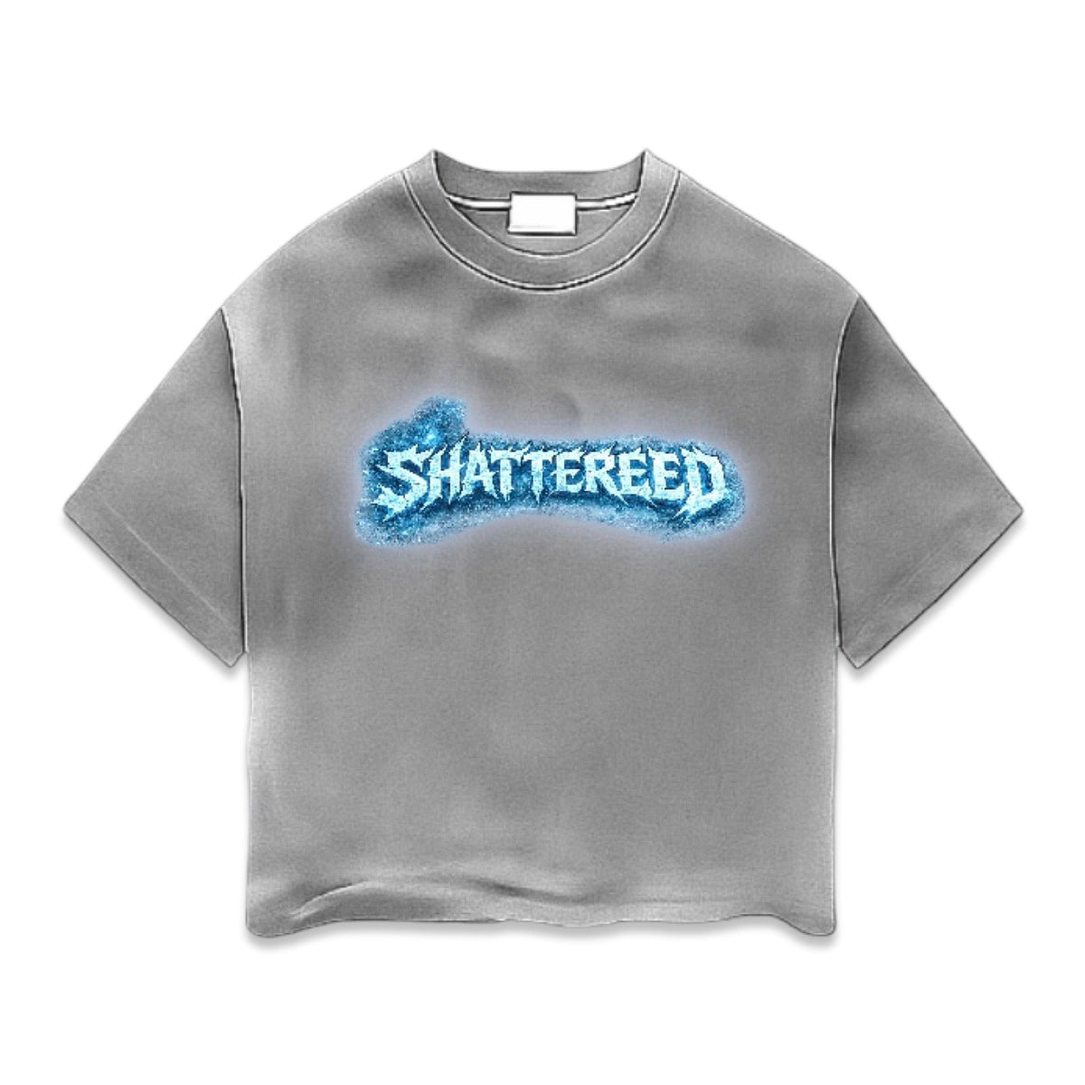 Shattered Hearts “Icy” Grey Tee