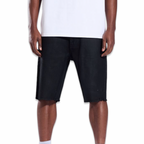 Crysp Cena Jet Black Wax Shorts (024)