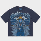Godspeed “Aura Farm II” Navy Tee