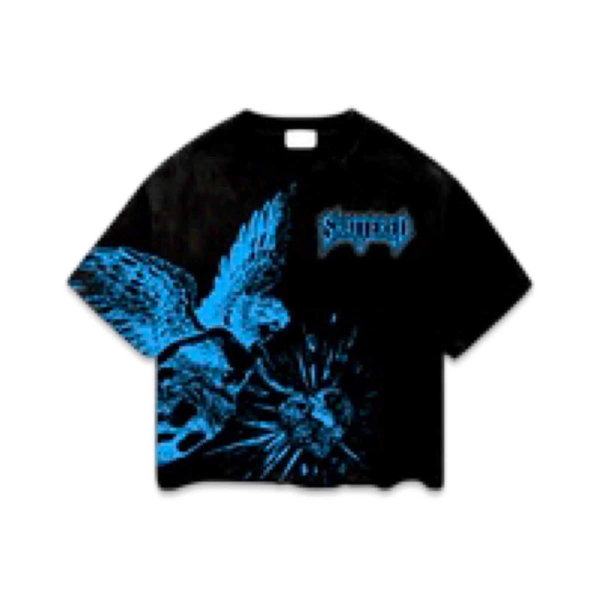 Shattered Hearts “Catchin Feelins” Black Tee